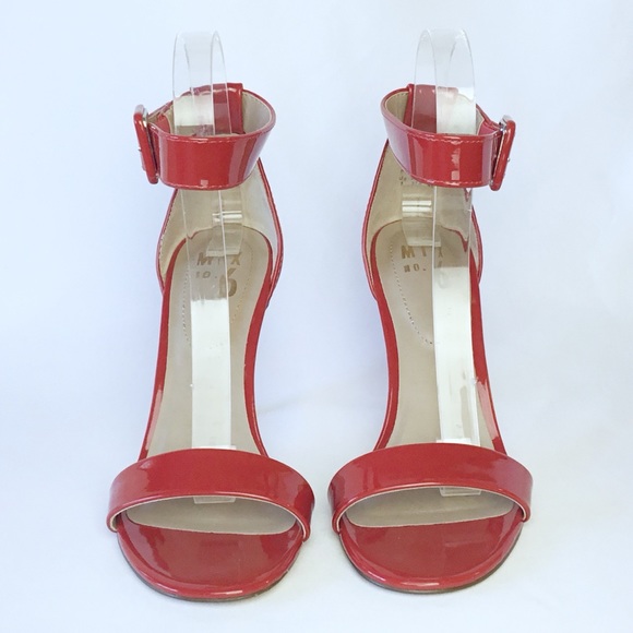 MIX No. 6 Red Patent Sandal - Picture 4 of 4